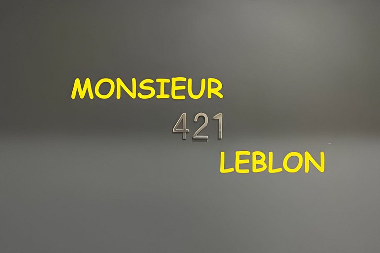 Apart 4️⃣ 2️⃣ 1️⃣ Monsieur Leblon